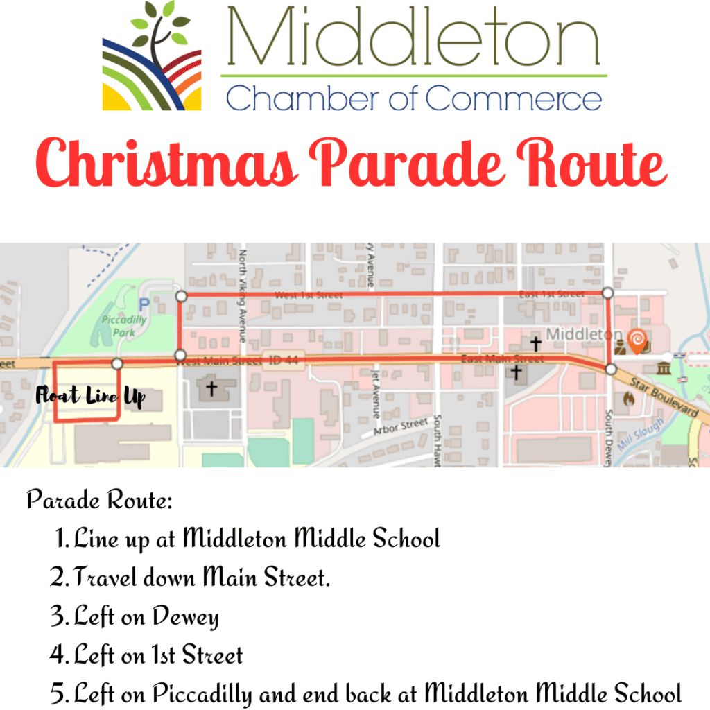 Christmas Parade Route