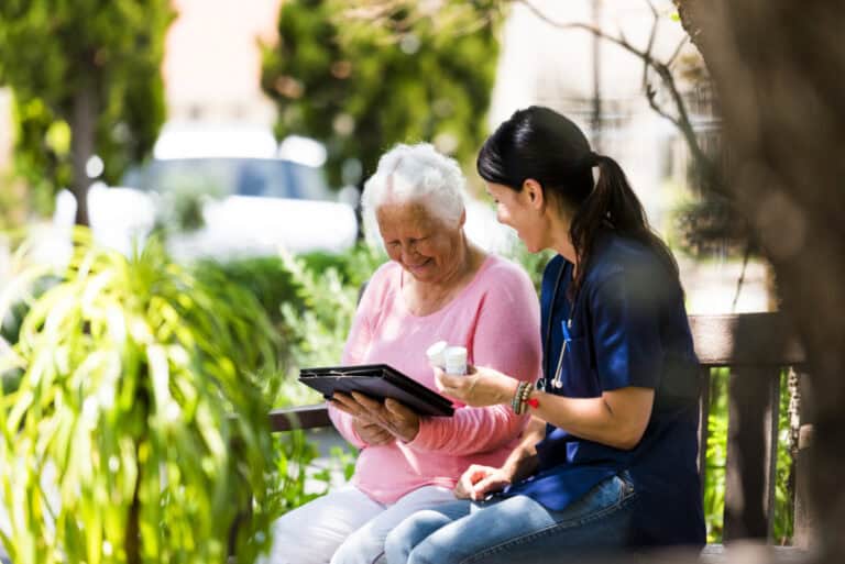 My caregiver is compassionate